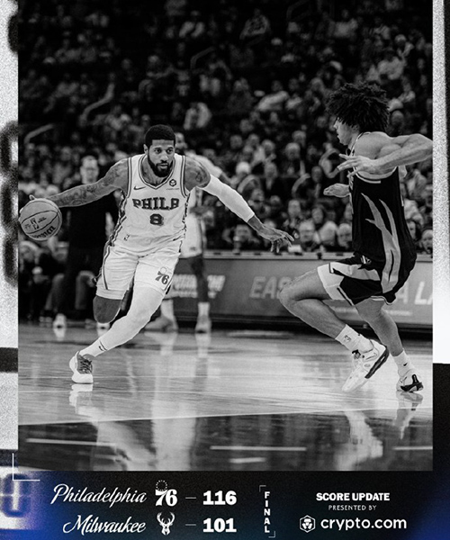 12月06日 NBA常规赛 76人vs雄鹿 全场录像及集锦